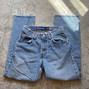 Vintage Cropped Silver Tab Levi’s